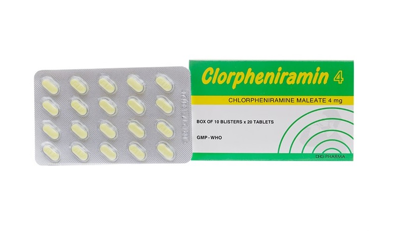 Thuốc clorpheniramin 4