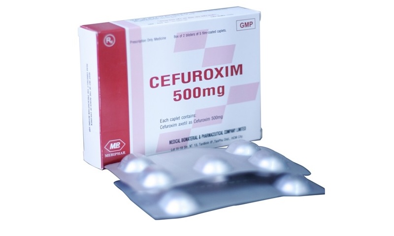 Công dụng của thuốc cefuroxim 500mg