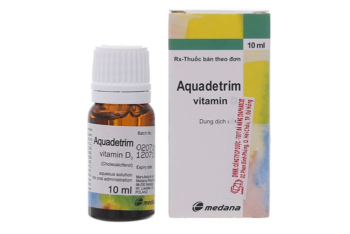thuốc Aquadetrim vitamin D3