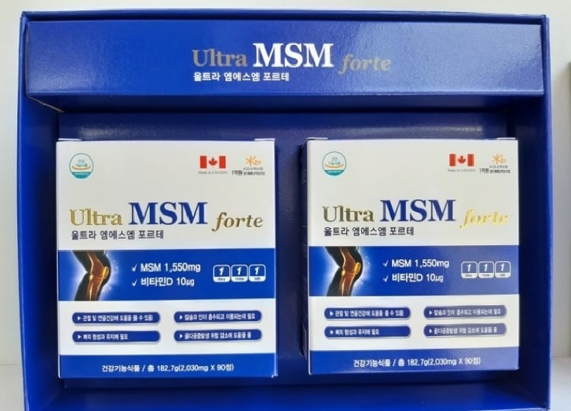 MSM Forte - thuốc trị đau lưng nổi tiếng Hàn Quốc